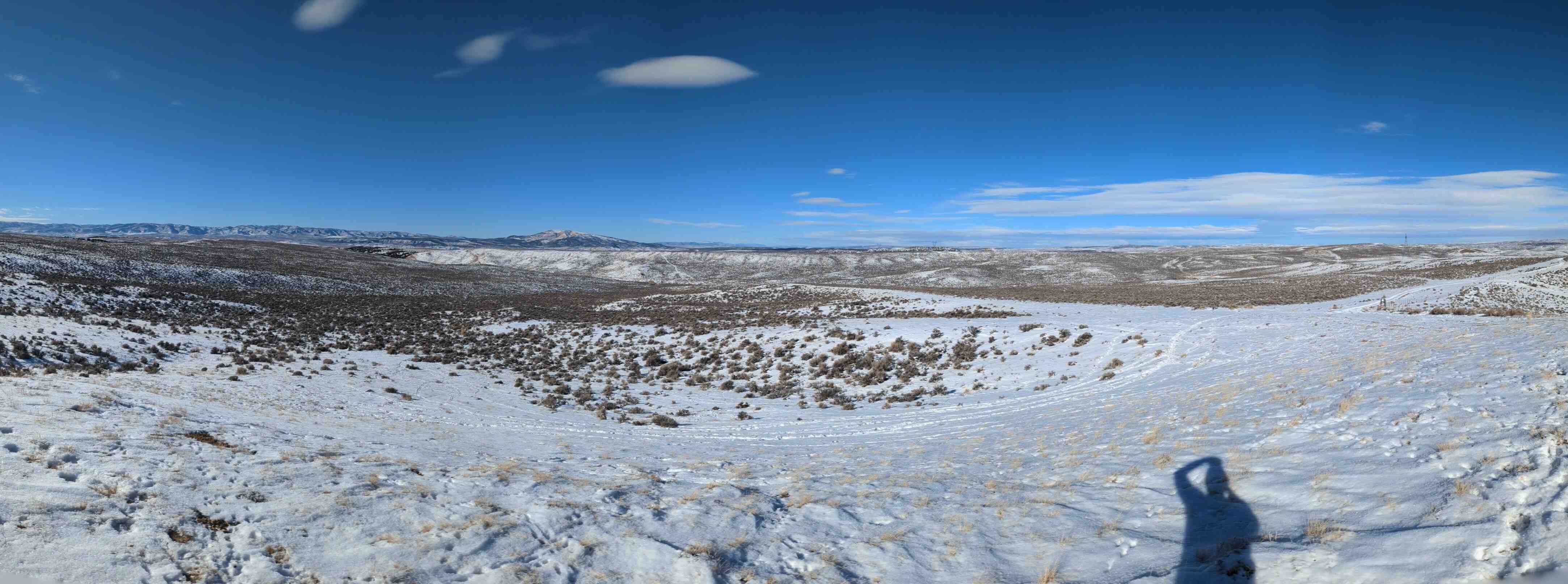 Looking north toward Wyoming